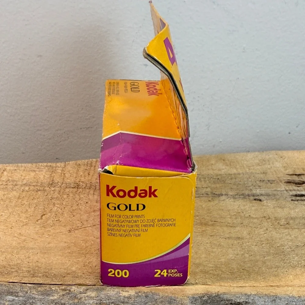 Kodak Gold 200 Color 35mm Film 4 Rolls 24 Exp Each Expired 06/2009 New Sealed